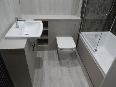 *Bathroom Suite; Basin, WC, Bath and Shower