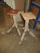 *Pair of Table Pedestals