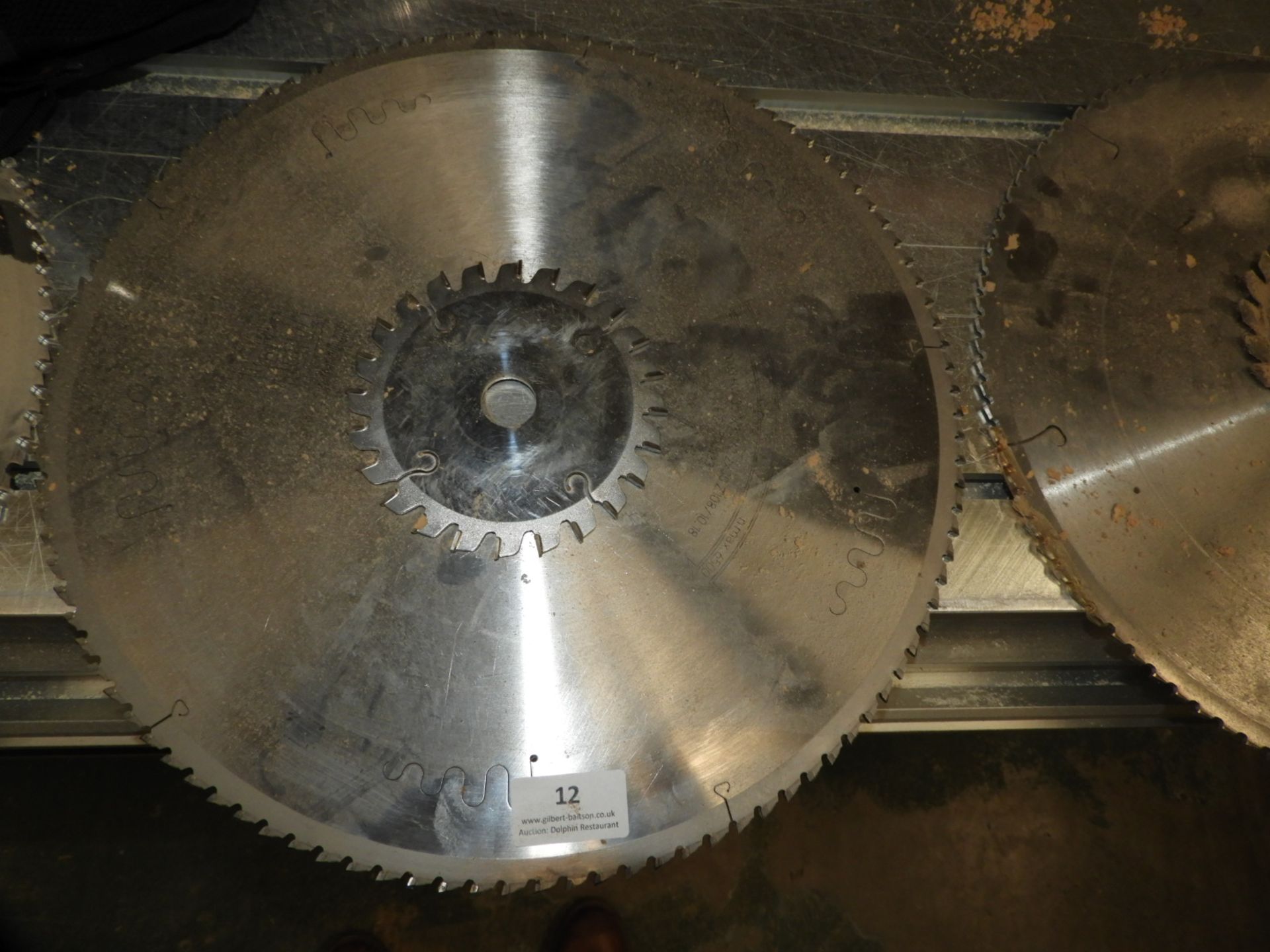 *Pair of TCT Saw Blades (to suit lot 2)