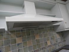 *Blanco 900mm White Canopy Extractor