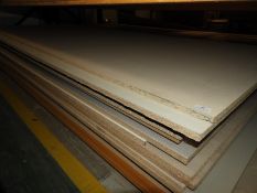 *Assorted Full & Part Sheets of Faced Chipboard (V