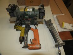 *Bosch Bench Grinder, Pneumatic Tools and a Tyre I