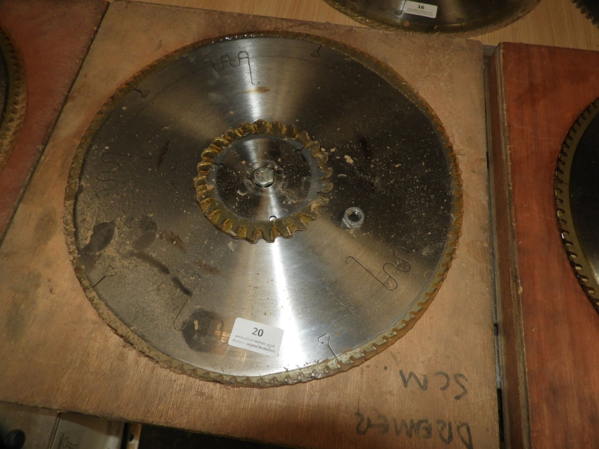 *Pair of Resharpened TCT Saw Blades (to suit lot 2