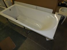 *Ideal Standard White Acrylic Bath 1800x800mm
