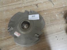 *Garniga 5/4" Spindle Moulder Cutter Block with In