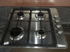 *CDA Stainless Steel Four Burner Gas Hob