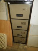 *Four Drawer Foolscap Filing Cabinet Containing As