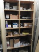 *STorage Cabinet Containing Spray Adhesives, Machi