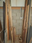 *Assorted Hardwood Timber Including Oak Work Surfa