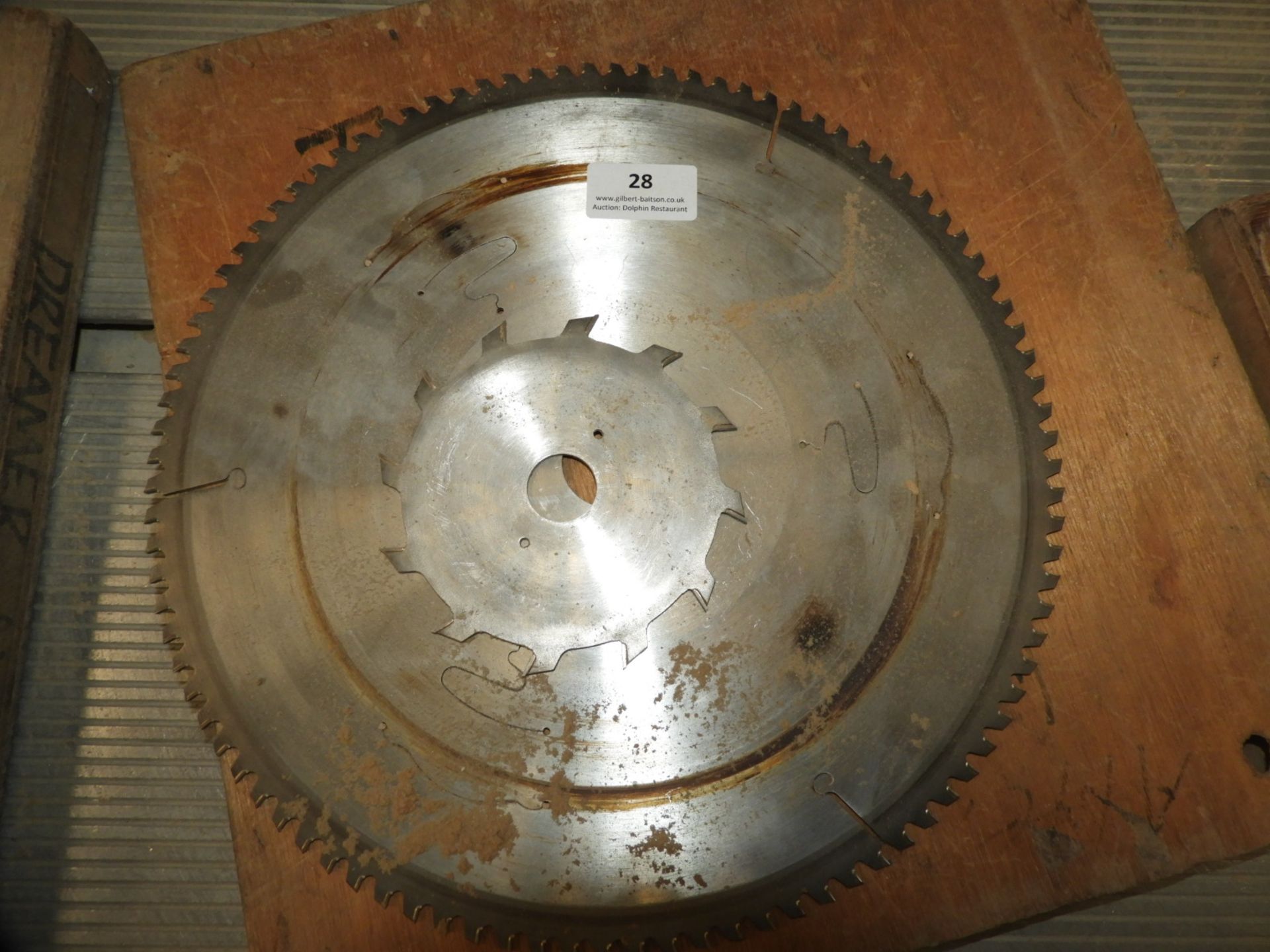 *Pair of TCT Saw Blades (to suit lot 3)