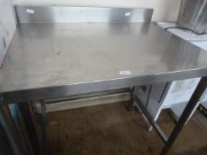 *Stainless Steel Preparation Table 95x69x92cm