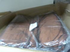 *100 Chocolate Crushed Taffeta Chair Covers