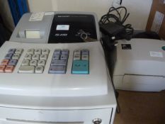Sharp XE-A102 Electronic Cash Register with Till R