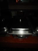 *Oblong Stainless Steel Chafing Dish