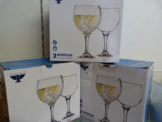 Six Ravenhead 65cl Gin Glasses