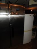 *Polar Stainless Steel Single Door Freezer G593