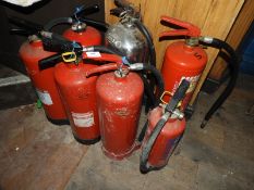 *Assorted Water, Foam and Dry Powder FIre Extinguishers