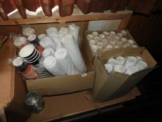 *Three Boxes of Assorted Disposable Cups, Lids and Containers