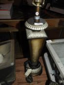 *Ornate Table Lamp (No Shade)