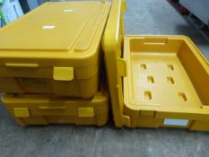 *Three Rieber Thermoport 50 with Lids