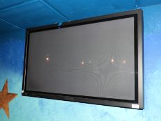 *Panasonic Wall Mounted Flatscreen TV with Bracket