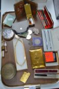 Tray of Assorted Vintage Collectibles; Lighters, C