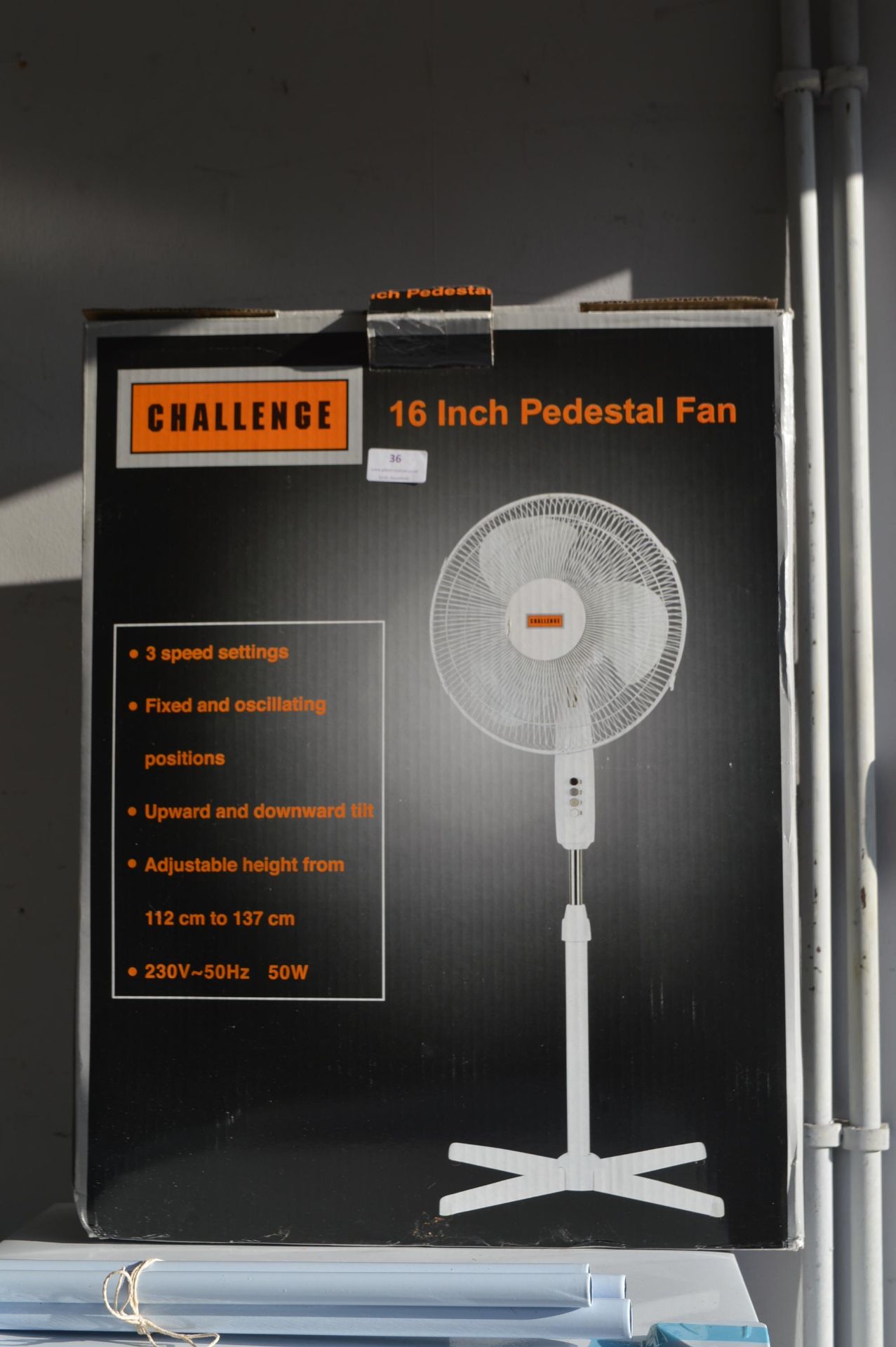 Challenge 16" Pedestal Fan