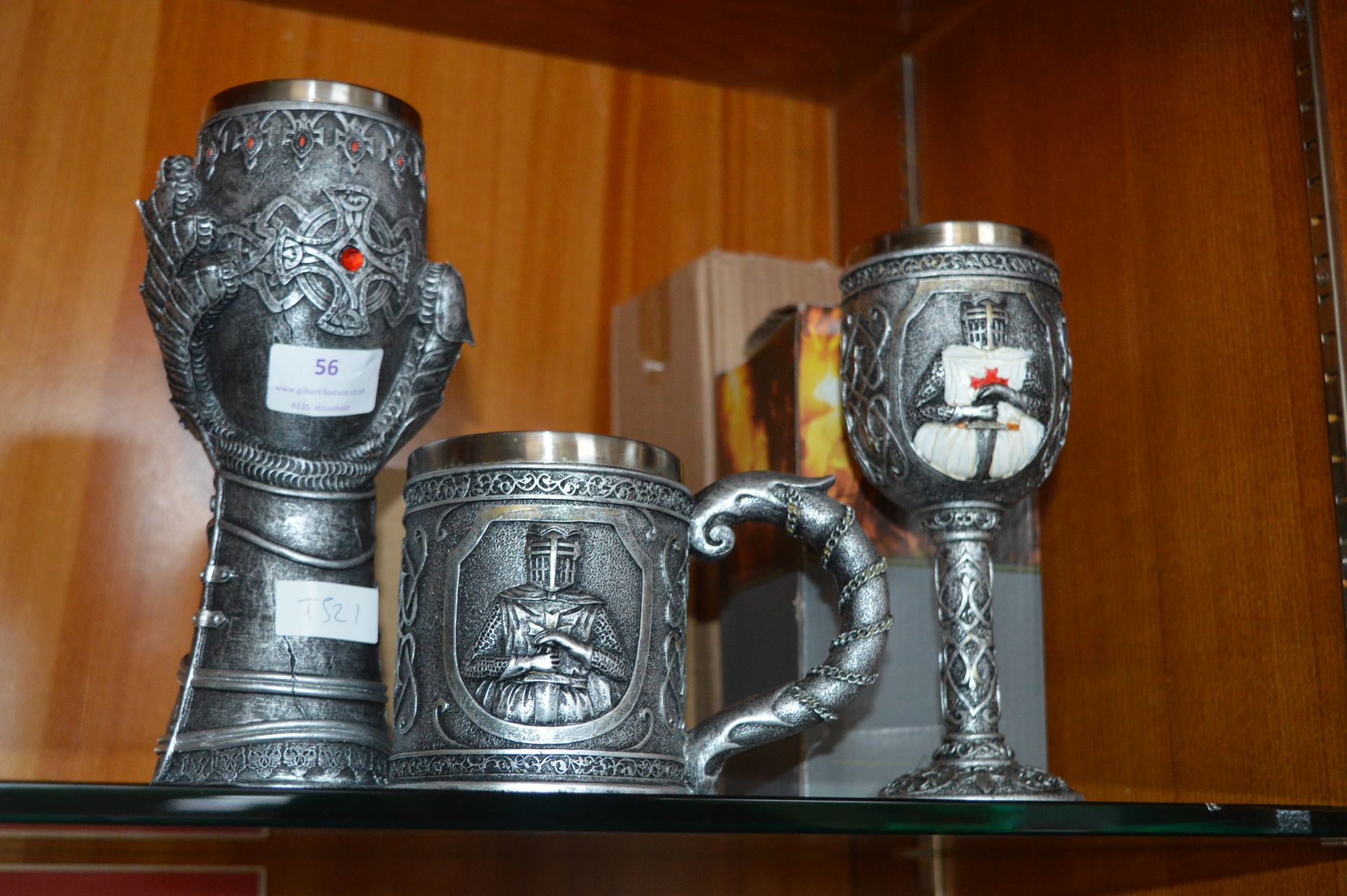 Two Chalices and a Tankard by Alator