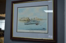 Framed Print of HMS London