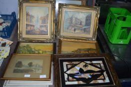 Vintage Framed Pictures and Prints