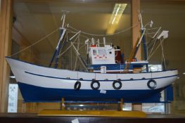 *Wooden Model of The Trawler Chalutier