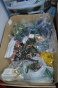 Box of Assorted Toy Soldiers