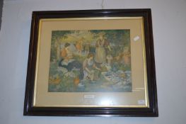 French Edwardian Framed Print - The Summer