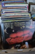 LP Records Including Frank Zappa, Lead Zeppelin, J