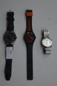 Three Gents Wristwatches Including Accurist, Umbra