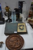 Vintage Photograph Album, Oil Lamp, Star Wars Boxe