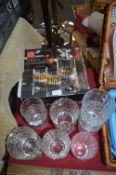 *RCR Crystal Glassware Set