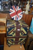 Union Jack Chest and Clock