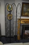 Classic Metal Screen with Tealight Holders