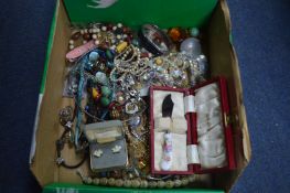 Box of Costume Jewellery
