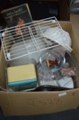 Box of Kitchenware; Bowls, Trays, etc.