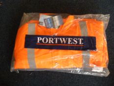 Traffic Bomber Jacket (Orange) Size: XL by Portwest