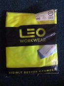 Polycotton Cargo Trouser (Yellow) Size: 44R by Leo Workwear