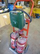 *Foam and CO2 Fire Extinguishers and First Aid Ki