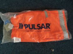 Hi-Vis Work Trouser (Orange) Size: 44S by Pulsar