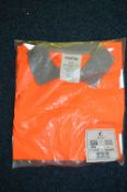 Hi-Vis Polo Shirt (Orange) Size: L