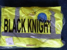 Hi-Vis Jacket (Yellow) Size: L by Black Knight