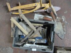 Box of Building and Decorating Hand Tools