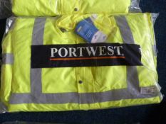 Breathable Traffic Jacket (Yellow) Size: XXXL by Portwest