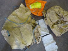 Two Canvas Dinghy Bags, Utility Bags and Hi-Vis Di